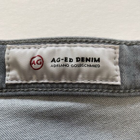 AG-ED Adriano Goldschmied Jeans Women’s 31R Gray The Legging Ankle Super Skinny - Picture 8 of 12